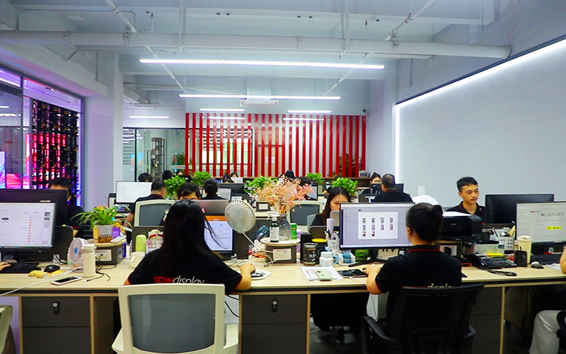 SHENZHEN DDW TECHNOLOGY CO.,LTD línea de producción de fábrica