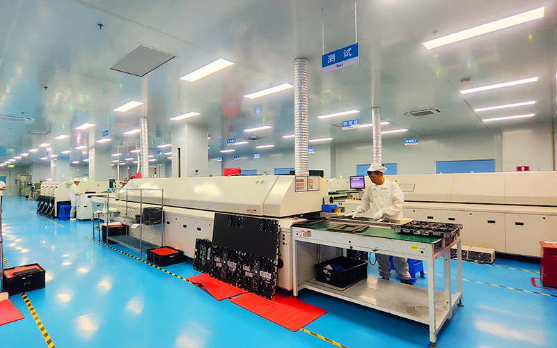SHENZHEN DDW TECHNOLOGY CO.,LTD línea de producción de fábrica