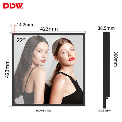 señalización digital de la pantalla cuadrada de 33 pulgadas