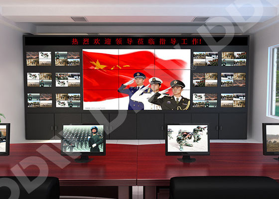 Exhibición de formato grande video del lg de la pared de Monitores 1.8m m para el centro DDW-LW490DUN-TJB1 de la gestión de la alameda