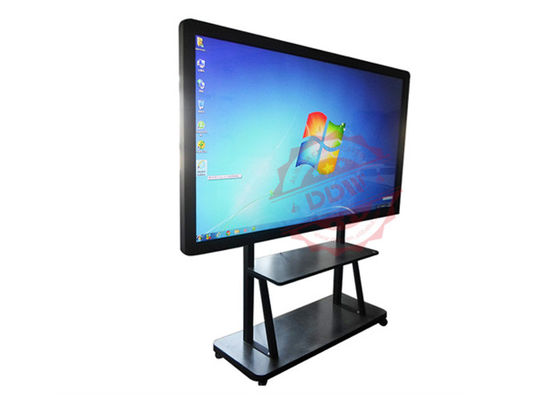 Integrado en 10 puntos toque el tótem interactivo de la señalización de Digitaces de la pared, haciendo publicidad de la exhibición de los quioscos a prueba de choques