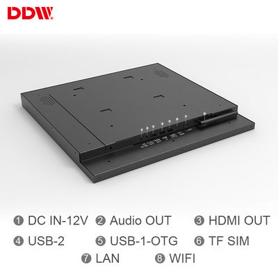 22 pulgadas - monitor cuadrado de la publicidad de la señalización del Lcd Digital de la pantalla de la alta definición para el supermercado