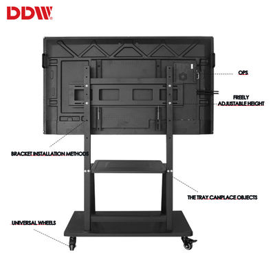 tablero blanco interactivo de la exhibición 65Inch 20 puntos del IR del tacto multi del whiteboard interactivo del LCD