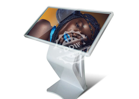 El grueso giratorio del quiosco 3m m de la señalización de Digitaces de la pantalla táctil de la exhibición del lcd moderó el vidrio