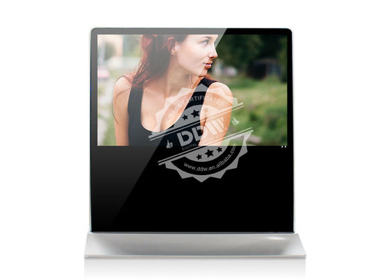 32" - 98" exhibición digital de la señalización del Landscap del soporte del piso x 1920 1080P, 500cd/m2 para el uso de alquiler comercial DDW-AD5501S