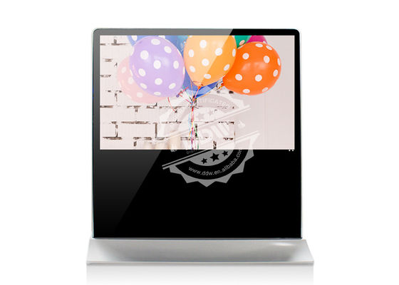 32" - 98" exhibición digital de la señalización del Landscap del soporte del piso x 1920 1080P, 500cd/m2 para el uso de alquiler comercial DDW-AD5501S