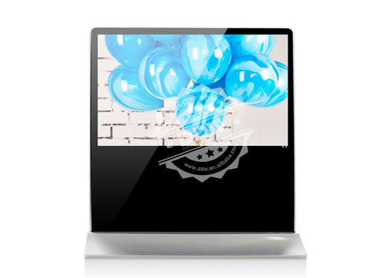 32" - 98" exhibición digital de la señalización del Landscap del soporte del piso x 1920 1080P, 500cd/m2 para el uso de alquiler comercial DDW-AD5501S