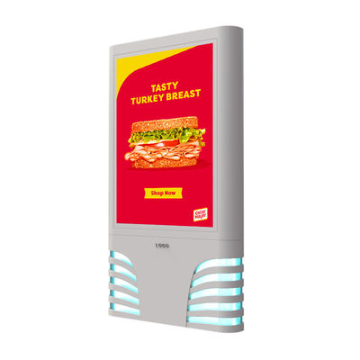 Alta frecuencia de actualización 3840Hz sección de aluminio p4 p5 p6 p8 p10 pantalla de visualización de la señalización digital LED exterior