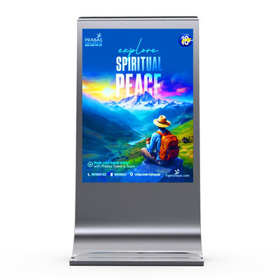 Fácil instalación 8000nits P4 P5 P6 P8 P10 mupi digital de señalización exterior LED pantalla digital