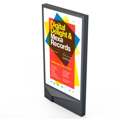 IP65 resistente al agua P4 P5 P6 P8 P10 10000nits mupi digital exterior interior LED de señalización digital