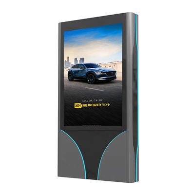 Fácil instalación P4 P5 P6 P8 P10 10000nits 3840hz mupi pantalla exterior de señalización digital