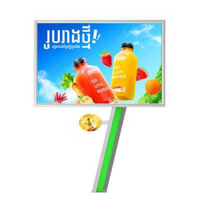 Display digital de alto brillo 8000nits IP65 P6 impermeable publicidad exterior LED vallas publicitarias