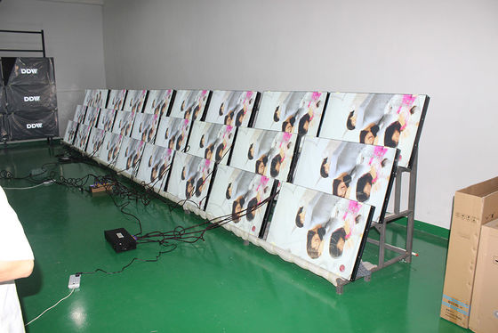 FCC LG ayuda de señal HDMI estrecha estupenda de la pantalla del bisel IPS de la pared video del LCD de 55 pulgadas