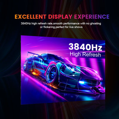 Display LED de alquiler de escenarios P4.81 profesional con gabinete de aluminio fundido a presión para alquiler