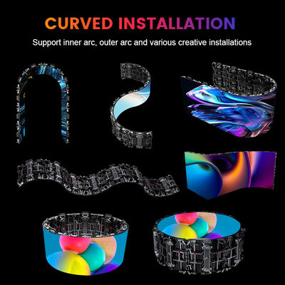 Display LED de alquiler de escenarios P3.91 SMD2020 de interior 700 nits 500*500 Aluminio de fundición a presión 14Bit 60Hz/50Hz 3840 1/16s AC100-240V 50/60