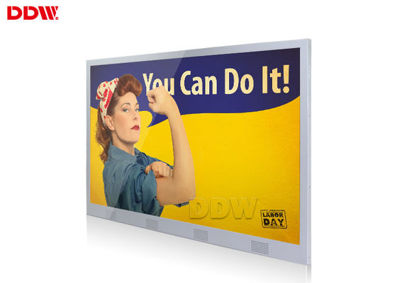 Tótem montado en la pared de la exhibición de la publicidad de la pantalla táctil multi del punto/43" horizontal DDW-AD4301WN