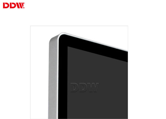 Piso de 55 pulgadas que coloca la prueba comercial del polvo de la exhibición del Lcd de la señalización de Digitaces para el supermercado