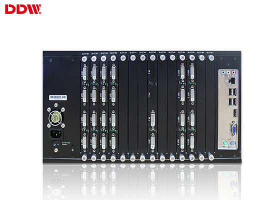 Configuración de hardware completa video de la tarifa de datos del escalador 3.2Gbps del procesador de la pared de la sala de conferencias DDW-VPH0305