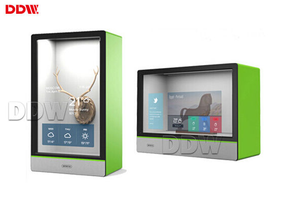 Brillo transparente de la señalización 1500cd/m2 de Digitaces de la exhibición de DDW-ADTS8601 LCD para la tienda al por menor
