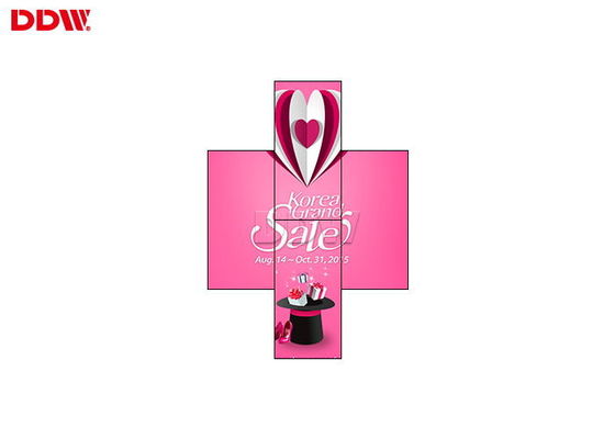 bisel 55" de 3.5m m pared video irregular del Lcd de los liendres 1080P 500