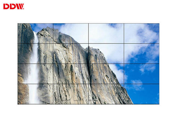 VGA entró las pantallas video del Lcd de la pared, altos sistemas de visualización de pared de Digitaces de la gama