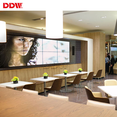 Resolución física 1920*1080 TFT LCD de la pared video capacitiva del tacto 20dots del sensor de movimiento 55