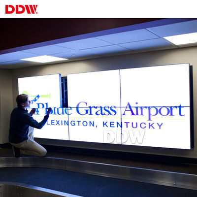 Brillo video interactivo de la pared 500nits del monitor multi para el centro de la supervisión de seguridad