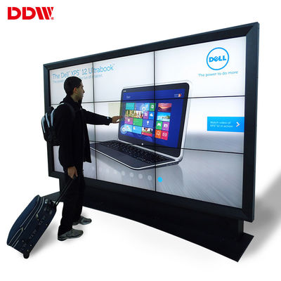 Lazo de RS-232 RJ45 - pantalla táctil Videowall, pared interactiva del circuito del vídeo de movimiento de 55 pulgadas