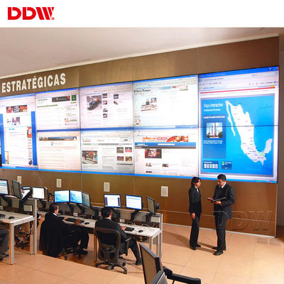 49 exhibición de pared multi del tacto de la pulgada 3.5m m, tienda que hace publicidad de la reproducción de vídeo interactiva con la cámara