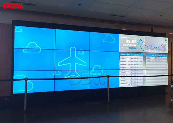 Tiempo responsivo video interactivo ligero 6ms de la exhibición monopantella de la pared