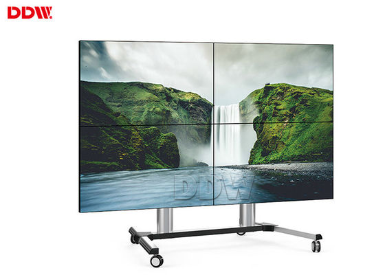 Entrada-salida video de la pared de la pantalla del Lcd de la calidad comercial/de la pared RS232 del tacto multi