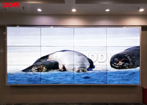 Bisel ultra estrecho video comercial 700nits de la pulgada 1.7m m de la pared 46 del supermercado