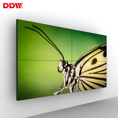 Lazo RJ45 46 ángulo de visión video de la pared HD 178x178 del CCTV de la pulgada con la entrada 230W