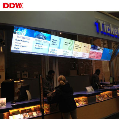 lazo video de la pared RJ45 de la difusión del brillo 500nits para el centro de la supervisión de seguridad