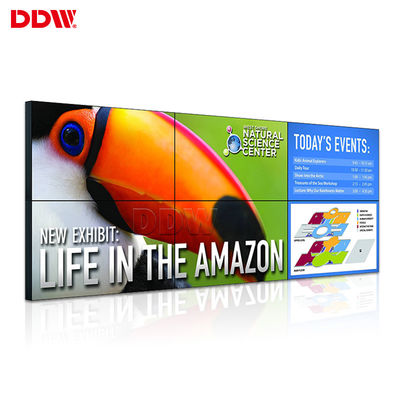 46 lazo video Daisy Chain Ultra Narrow Bezel de la pared HD LCD 1920x1080 RJ45 de la seguridad de la pulgada