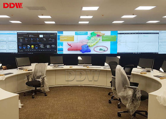 Pared video de la difusión montada en la pared/pared video inconsútil a todo color del LCD