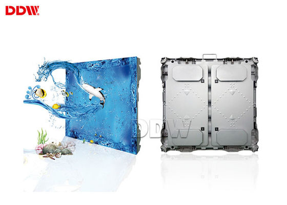 Bajo consumo de energía video fijo de la exhibición de pared del LED con ángulo de visión amplio