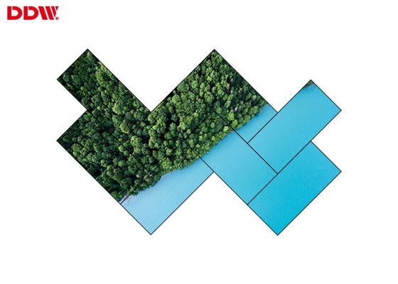 Pared video artística flexible, exhibiciones de pared video inconsútiles originales de Samsung