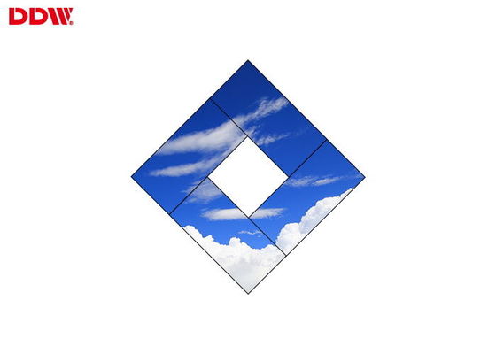 Pared video irregular del LCD de 55 pulgadas para las salas de control de la educación de la exposición