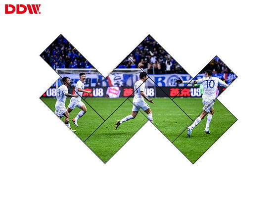 Pared video arquitectónica a todo color, publicidad llevada irregular del centro comercial de la exhibición