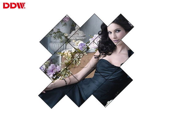 Pared video irregular de alta resolución con la caja de distribución RJ45/la salida de HDMI