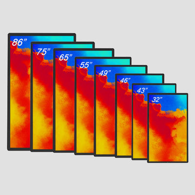 IP66 pantalla de la señalización de los liendres 3840X2160 Lcd de la prenda impermeable 3500