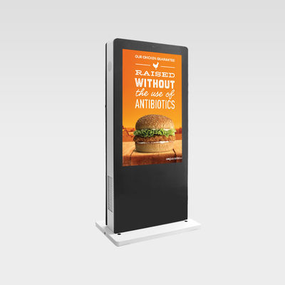 IP65 impermeabilizan 2500cd 65" señalización de Digitaces del alto brillo