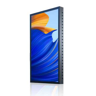 43 pulgadas de al aire libre toda la señalización montada en la pared de aluminio de Digitaces del alto brillo