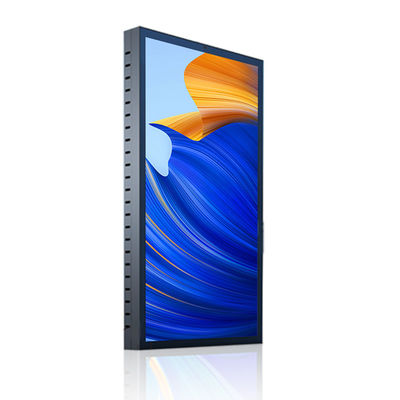 43 pulgadas de al aire libre toda la señalización montada en la pared de aluminio de Digitaces del alto brillo