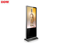 1920x1080 Resolution 50 Floor Standing Digital Signage Totem 178º Viewing Angle