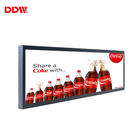 700 Nits 23.1'' Transparent LCD Screen Stretched Digital Monitor Display For Elevator