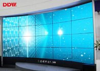 55 inch LED curved videowall Samsung lcd display wall 3.5mm super narrow bezel 1080p resolution