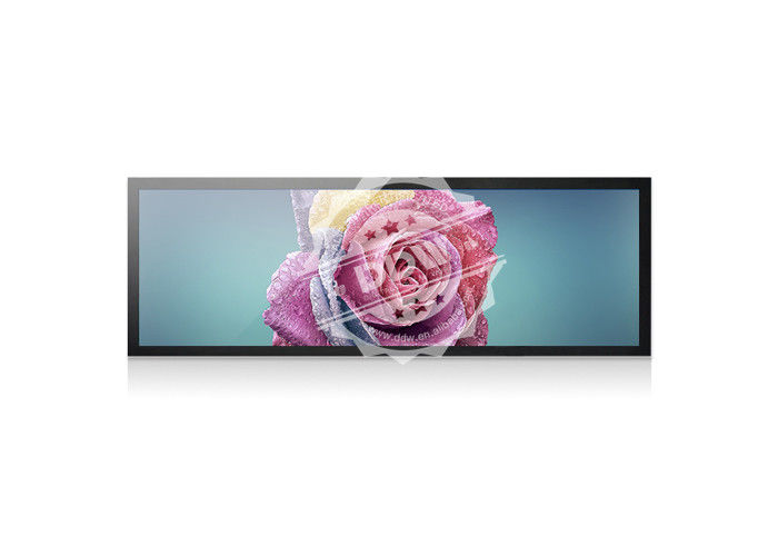 Ultra Wide Stretched Floor Standing Display FHD 48.5 Inch Android 700 Nits Brightness