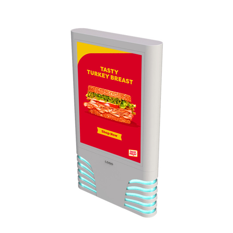 Alta frecuencia de actualización 3840Hz sección de aluminio p4 p5 p6 p8 p10 pantalla de visualización de la señalización digital LED exterior